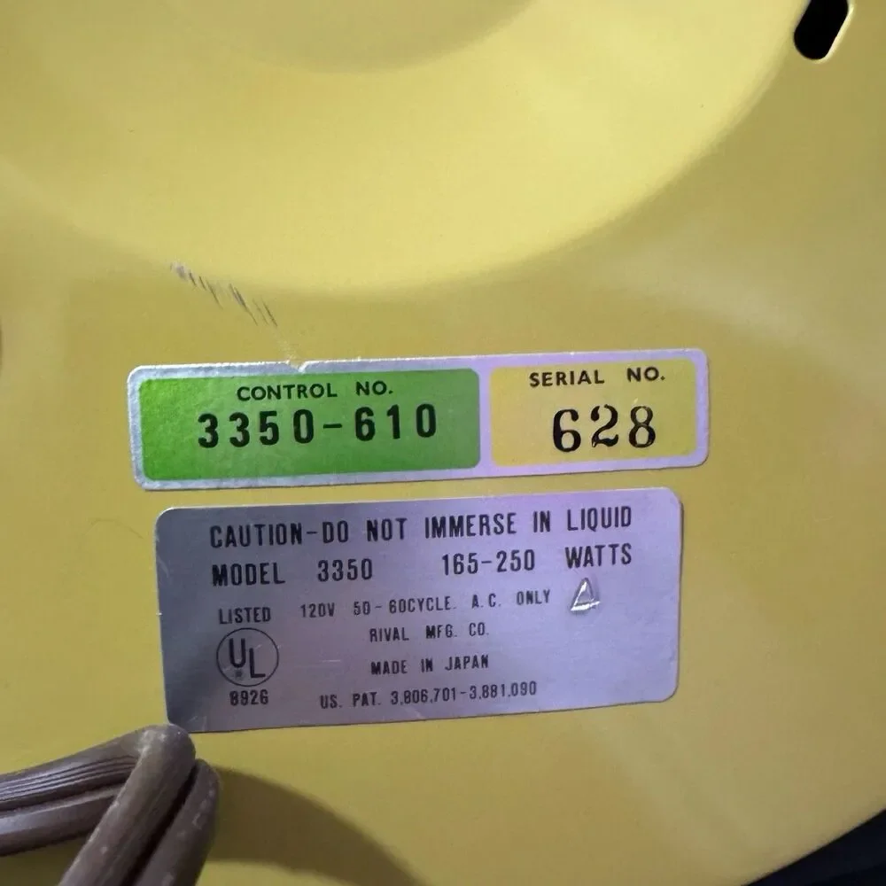 Crock Pot vintage rival